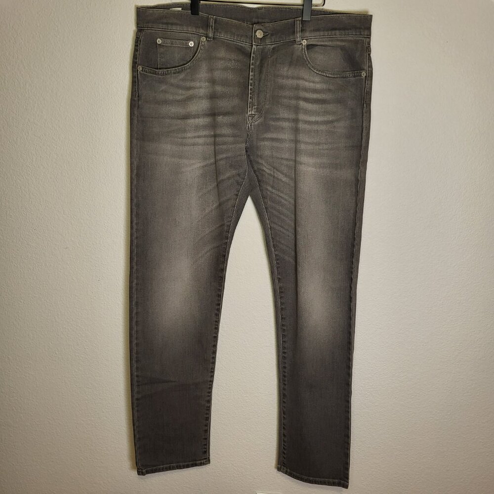 Eidos Napoli Itallian Designer Black Denim Jeans size 38